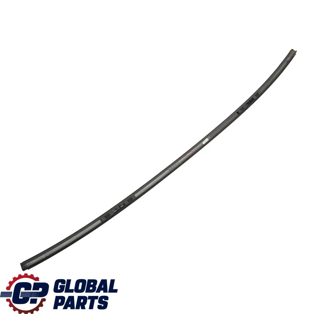 BMW 5 E60 Right Roof Moulding Railing Gutter Rail O/S Black Sapphire Metallic - SKU 7070196-BS - Part number 7070196