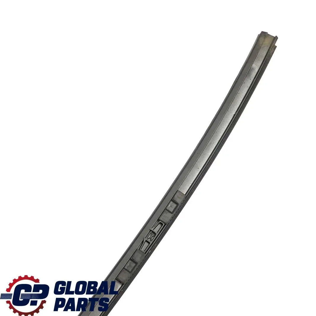 BMW 5 E60 Right Roof Moulding Railing Gutter Rail O/S Black Sapphire Metallic - SKU 7070196-BS - Part number 7070196