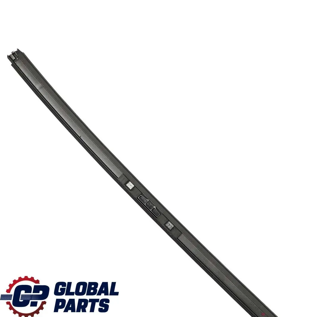 BMW 5 E60 Right Roof Moulding Railing Gutter Rail O/S Black Sapphire Metallic - SKU 7070196-BS - Part number 7070196