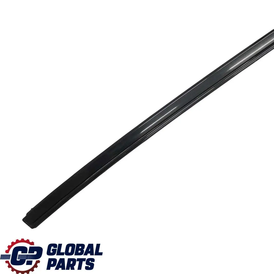Right Roof Moulding Railing Gutter Rail O/S Black Sapphire Metallic to BMW 5 E60 with Part number 7070196 BMW 5 E60 Right Roof Moulding Railing Gutter Rail O/S Black Sapphire Metallic - SKU 7070196-BS - Part number 7070196