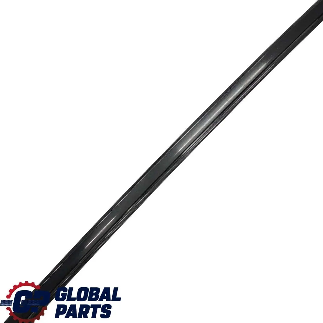BMW E60 Techo derecho Moldura Railing Gutter Rail Negro Zafiro Metalico - SKU 7070196-BS - Número de pieza 7070196