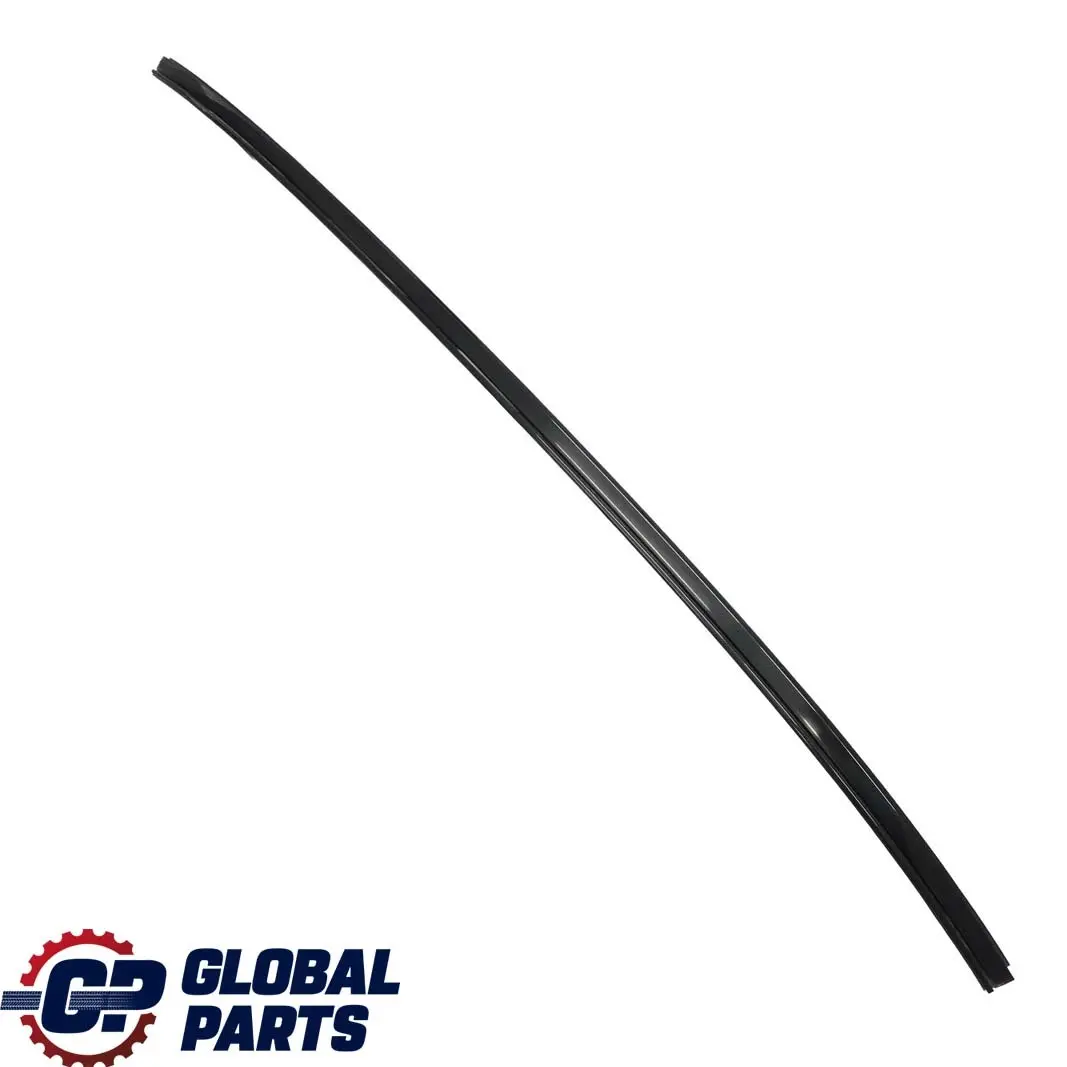 BMW 5 E60 Right Roof Moulding Railing Gutter Rail O/S Black Sapphire Metallic - SKU 7070196-BS - Part number 7070196