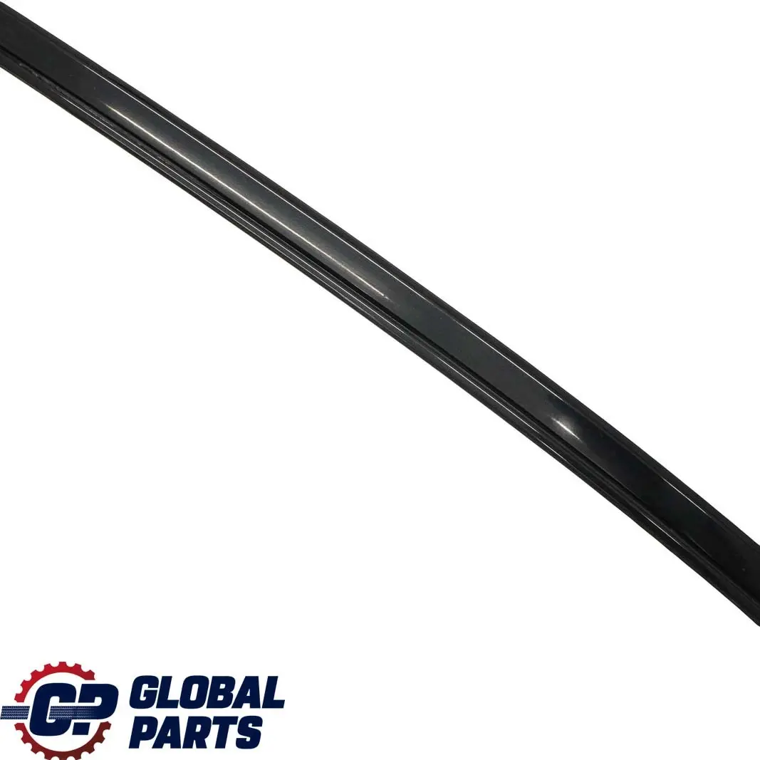 BMW 5 E60 Right Roof Moulding Railing Gutter Rail O/S Black Sapphire Metallic - SKU 7070196-BS - Part number 7070196
