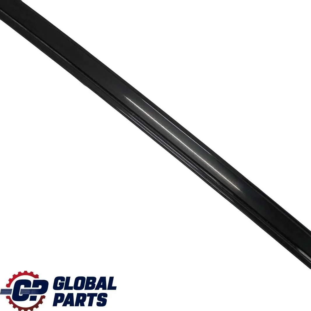 BMW 5 E60 Right Roof Moulding Railing Gutter Rail O/S Black Sapphire Metallic - SKU 7070196-BS - Part number 7070196