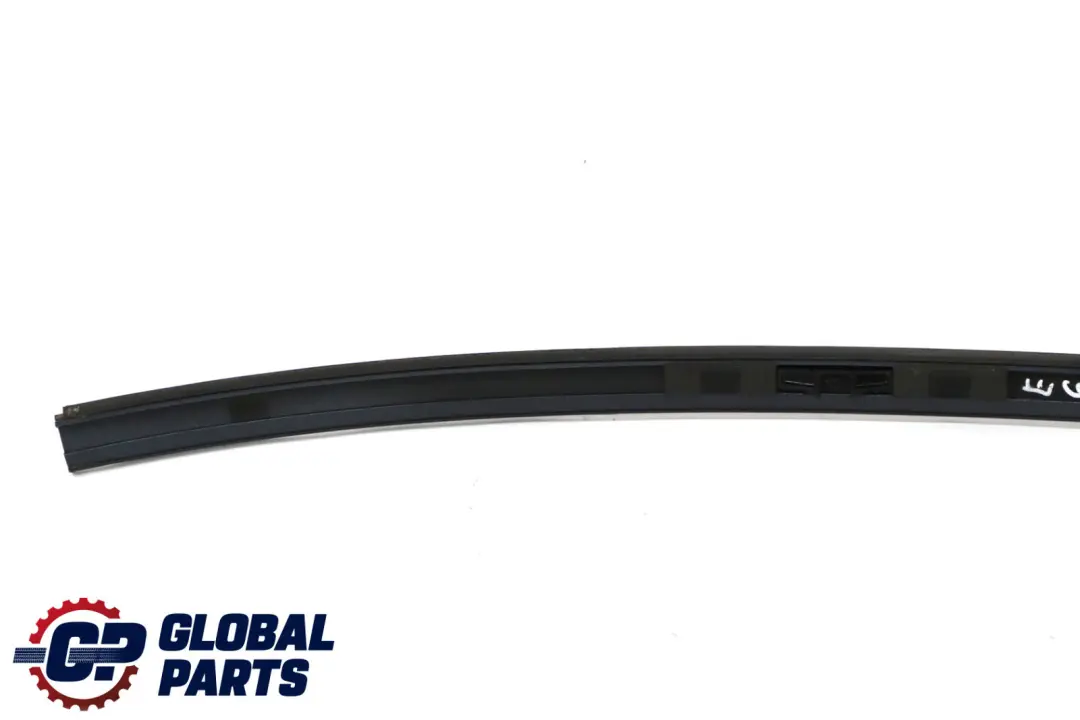 BMW 5 E60 Right Roof Moulding Railing Gutter Rail O/S Tiefseeblau Blue - A76 - SKU 7070196-DSB - Part number 7070196