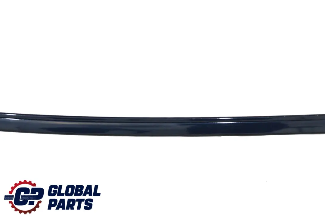 BMW 5 E60 Right Roof Moulding Railing Gutter Rail O/S Tiefseeblau Blue - A76 - SKU 7070196-DSB - Part number 7070196