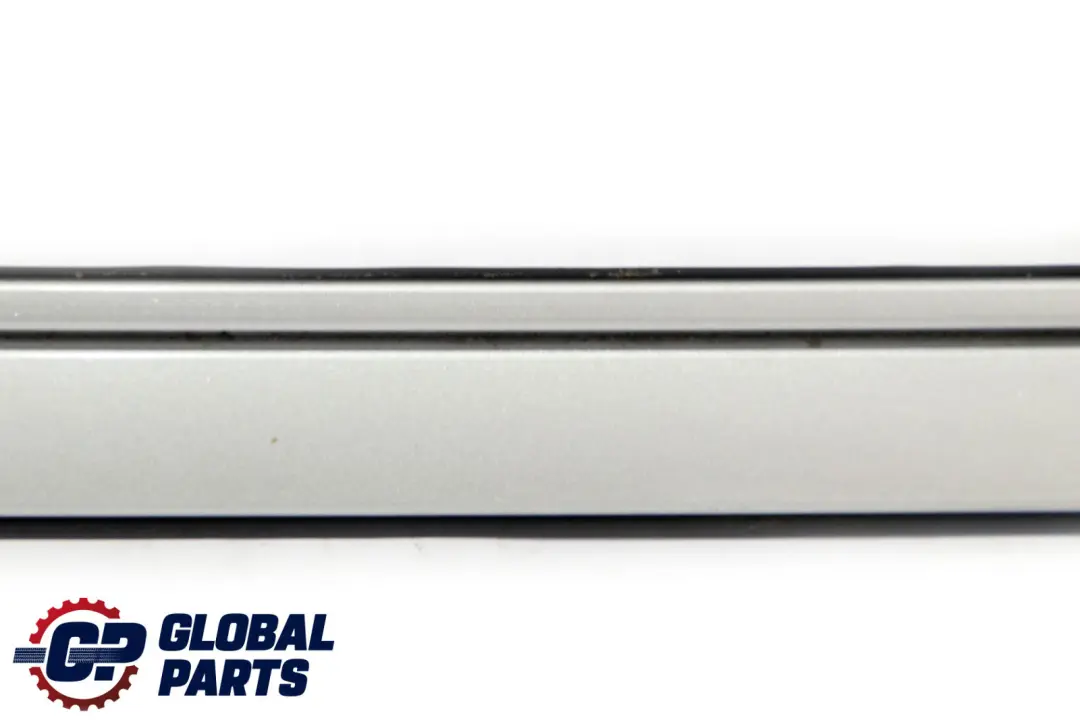 Roof Moulding Strip Gutter Right O/S Titansilber Silver 354 to BMW E60 with Part number 7070196 BMW E60 Roof Moulding Strip Gutter Right O/S Titansilber Silver 354 - SKU 7070196-TS - Part number 7070196