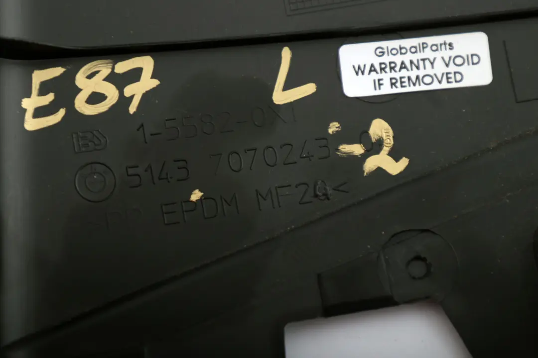 BMW E87 Osłona Obudowa Słupka Lewa 7070243 - SKU 7070243-2 - Numer Części 8036297