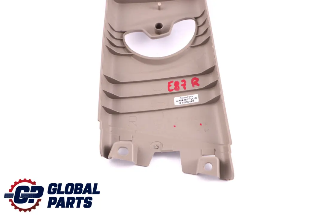BMW 1 er E87 E87N LCI Blende B-Säule Oben Rchts Beige 7070243 - SKU 7070244 - Teilenummer 7120544