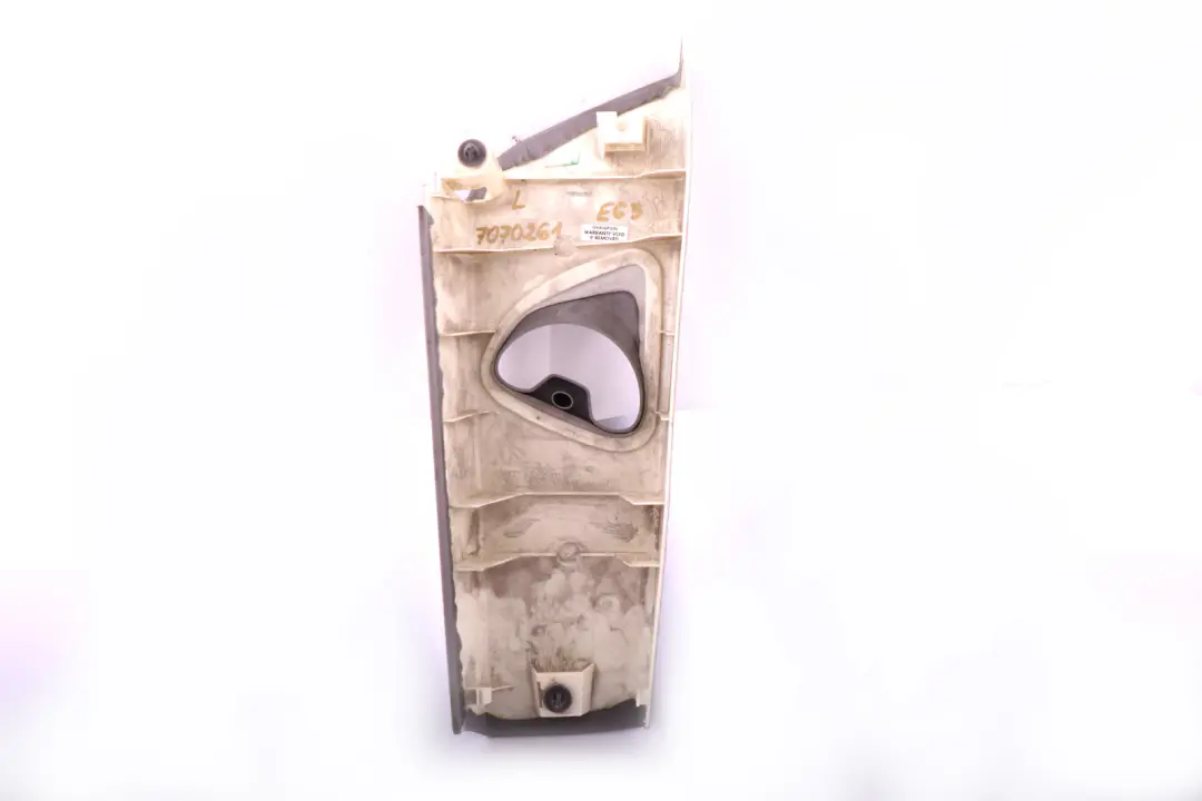 Blende B-Säule Links Grau 7023997 für BMW 6 er E63 mit Teilenummer 7070261 BMW 6 er E63 Blende B-Säule Links Grau 7023997 - SKU 7070261 - Teilenummer 7070261
