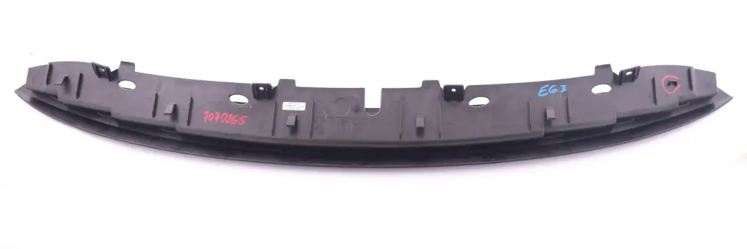 BMW E63 E63N Griglia Ventilazione Mensola Finestra Posteriore - SKU 7070265-1 - Numero di parte 7070265