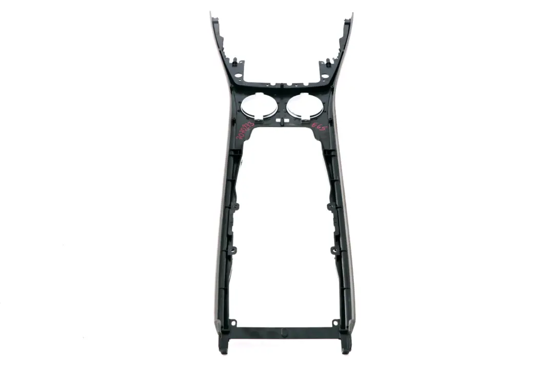 Consola Central Portavasos Base Cuero Flanellgrau Gris para BMW E65 con número de pieza 7070273 BMW E65 Consola Central Portavasos Base Cuero Flanellgrau Gris - SKU 7070273 - Número de pieza 7070273