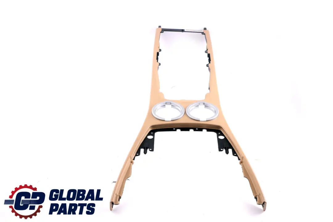 Centre Console Drink Holder Base Leather Beige to BMW E65 E66 with Part number 7070274 BMW E65 E66 Centre Console Drink Holder Base Leather Beige - SKU 7070274 - Part number 7070274
