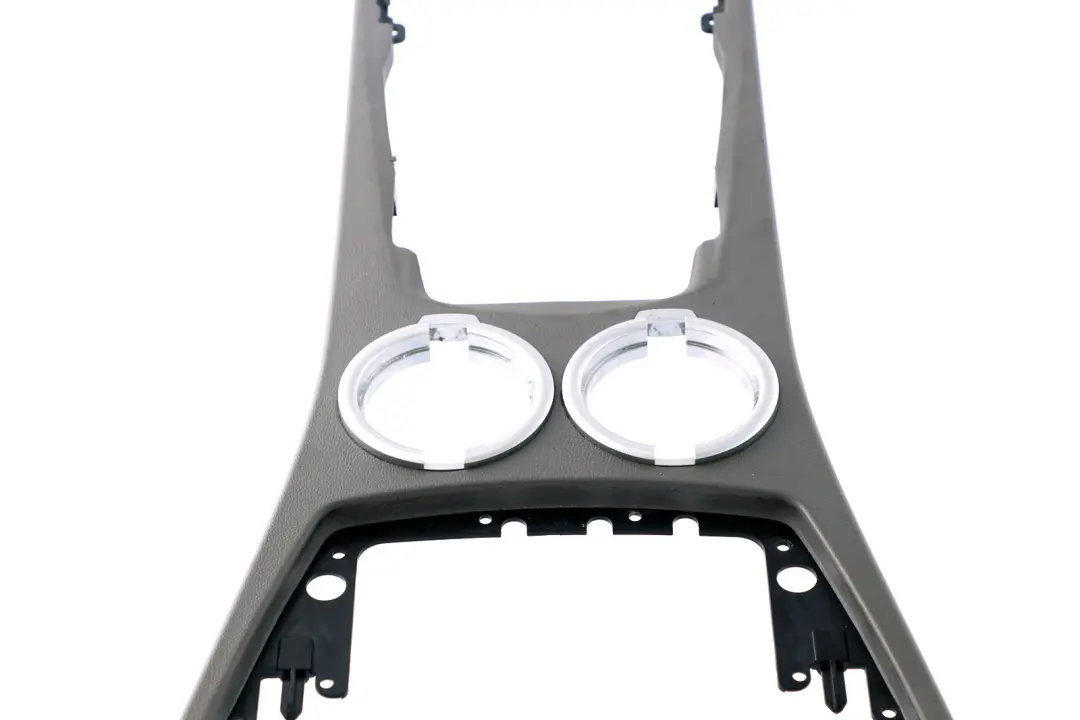 Centre Console Base Cup Holder Flanellgrau Cover to BMW 7 Series E65 E66 with Part number 7070278 BMW 7 Series E65 E66 Centre Console Base Cup Holder Flanellgrau Cover - SKU 7070278 - Part number 7070278