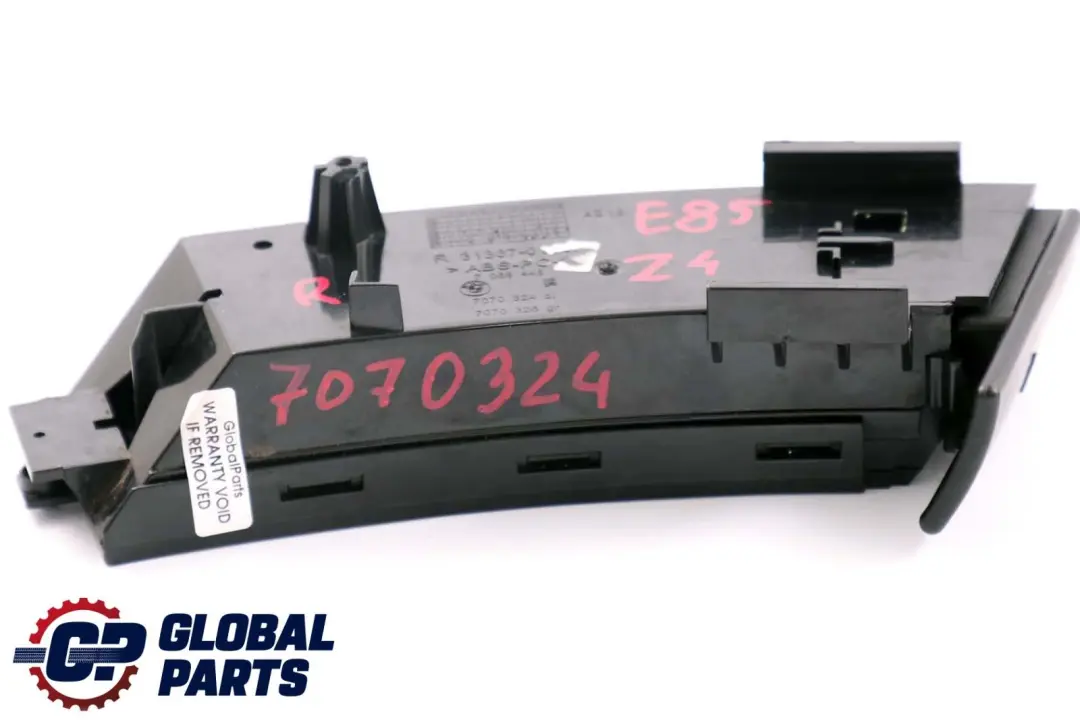 BMW Z4 er E85 E86 Getränkehalter Rechts Schwarz 7068448 - SKU 7070324 - Teilenummer 7070324
