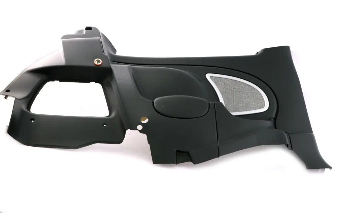 Left N/S Lateral Trim Side Panel Panther Black to Mini Cooper R50 R53 Rear with Part number 7070337 Mini Cooper R50 R53 Rear Left N/S Lateral Trim Side Panel Panther Black - SKU 7070337 - Part number 7070337