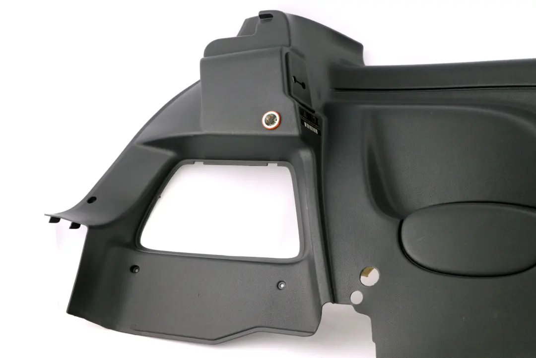 Left N/S Lateral Trim Side Panel Panther Black to Mini Cooper R50 R53 Rear with Part number 7070337 Mini Cooper R50 R53 Rear Left N/S Lateral Trim Side Panel Panther Black - SKU 7070337 - Part number 7070337