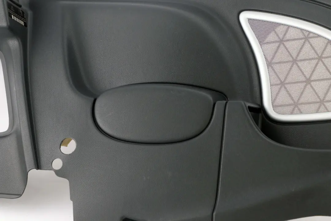 Left N/S Lateral Trim Side Panel Panther Black to Mini Cooper R50 R53 Rear with Part number 7070337 Mini Cooper R50 R53 Rear Left N/S Lateral Trim Side Panel Panther Black - SKU 7070337 - Part number 7070337