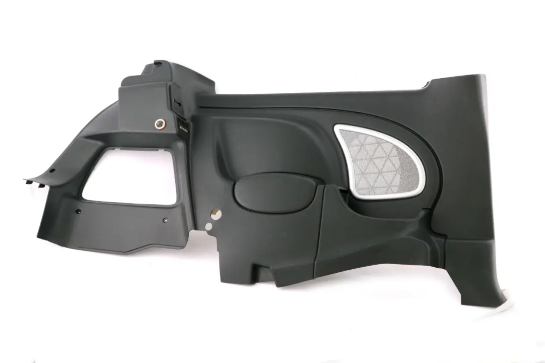 Left N/S Lateral Trim Side Panel Panther Black to Mini Cooper R50 R53 Rear with Part number 7070337 Mini Cooper R50 R53 Rear Left N/S Lateral Trim Side Panel Panther Black - SKU 7070337 - Part number 7070337