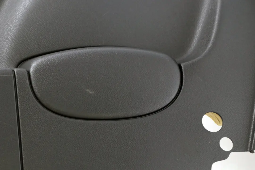 Right O/S Lateral Trim Side Panel Panther Black to Mini Cooper R50 R53 Rear with Part number 7070338 Mini Cooper R50 R53 Rear Right O/S Lateral Trim Side Panel Panther Black - SKU 7070338 - Part number 7070338