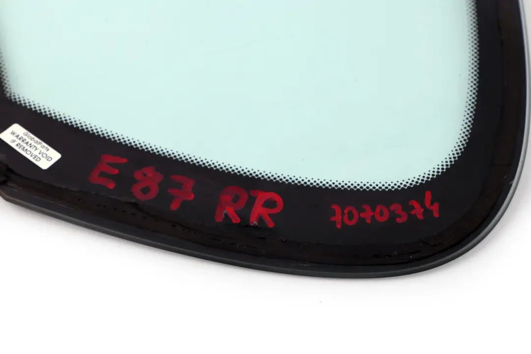 BMW E87 Fixed Door Window Glass Glazing AS2 Rear Right O/S - SKU 7070374 - Part number 7070374