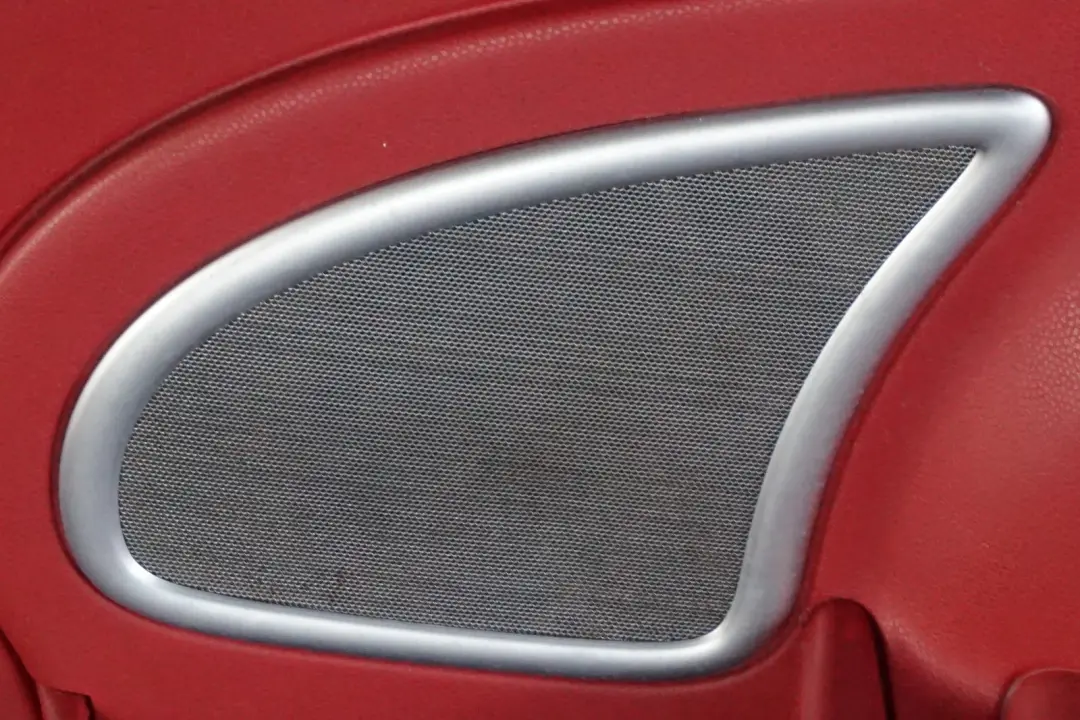 Right O/S Lateral Trim Side Panel Tartan Red to BMW Mini Cooper R50 Rear with Part number 7070452 BMW Mini Cooper R50 Rear Right O/S Lateral Trim Side Panel Tartan Red - SKU 7070452 - Part number 7070452