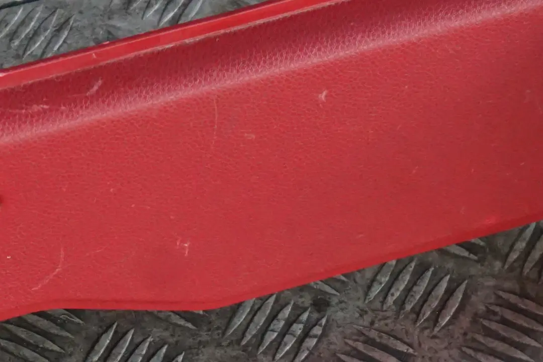 BMW Mini Cooper R50 Rear Right O/S Lateral Trim Side Panel Tartan Red - SKU 7070452 - Part number 7070452