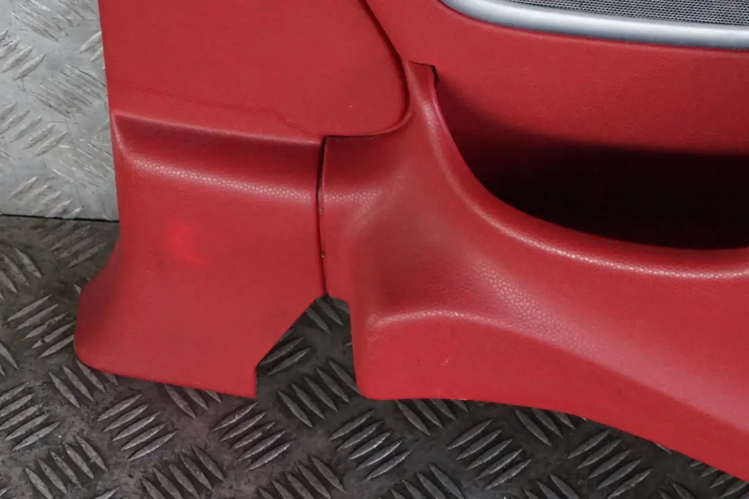 BMW Mini Cooper R50 Rear Right O/S Lateral Trim Side Panel Tartan Red - SKU 7070452 - Part number 7070452