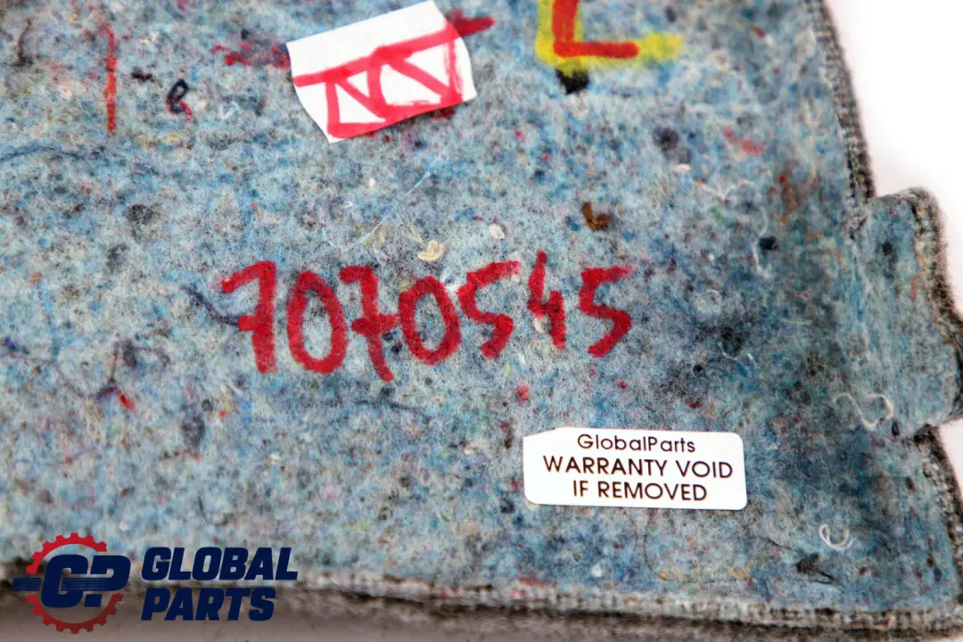 Tapicerka bagażnika zaślepka lewa do BMW 3 E90 o numerze 7070545 BMW 3 E90 Tapicerka bagażnika zaślepka lewa - SKU 7070545 - Numer Części 7070545