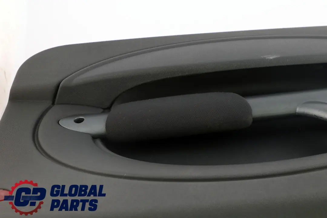 Front Right O/S Door Card Side Trim Panther Black Kaleido to BMW Mini R50 with Part number 7070590 BMW Mini R50 Front Right O/S Door Card Side Trim Panther Black Kaleido - SKU 7070590-1 - Part number 7070590