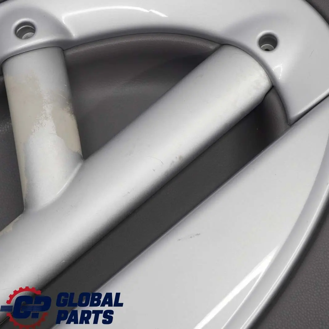 Türverkleidung Dekor Vorne Links Silber Grau Stoff Kaleido für BMW Mini R50 mit Teilenummer 7070591 BMW Mini R50 Türverkleidung Dekor Vorne Links Silber Grau Stoff Kaleido - SKU 7070591 - Teilenummer 7070591