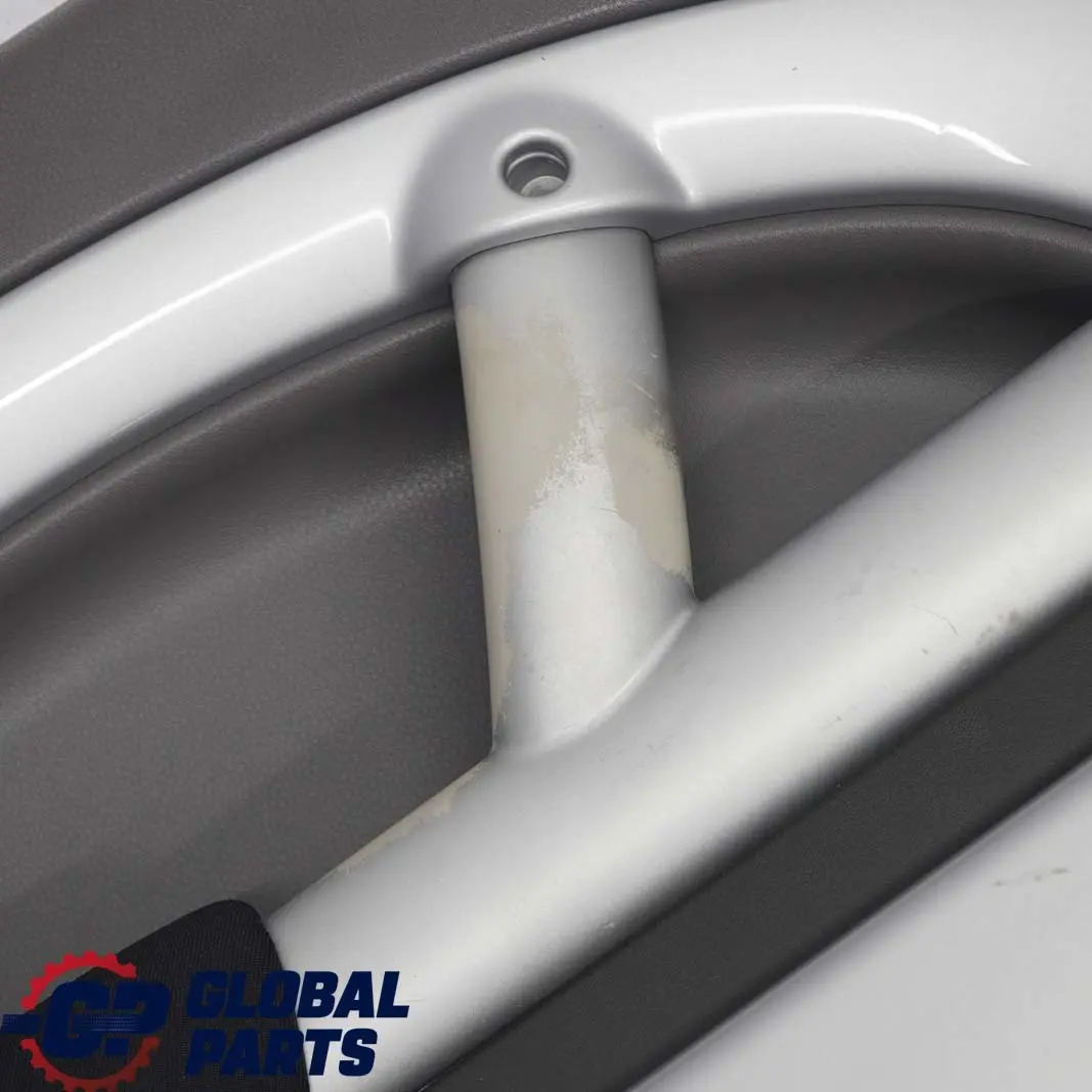 Pannello Porta Decorazione Frontale SX Grigio Argento Tessuto per Mini R50 con numero di parte 7070591 Mini R50 Pannello Porta Decorazione Frontale SX Grigio Argento Tessuto - SKU 7070591 - Numero di parte 7070591