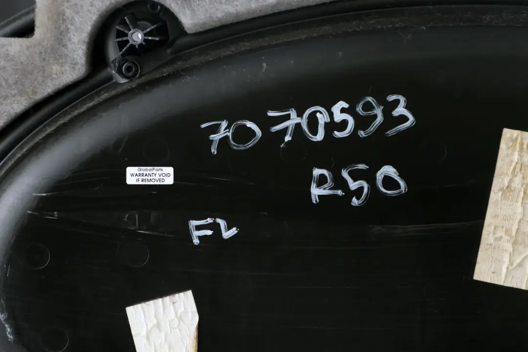 Front Left N/S Door Card Side Trim Tartan Red to BMW Mini Cooper R50 with Part number 7070593 BMW Mini Cooper R50 Front Left N/S Door Card Side Trim Tartan Red - SKU 7070593 - Part number 7070593