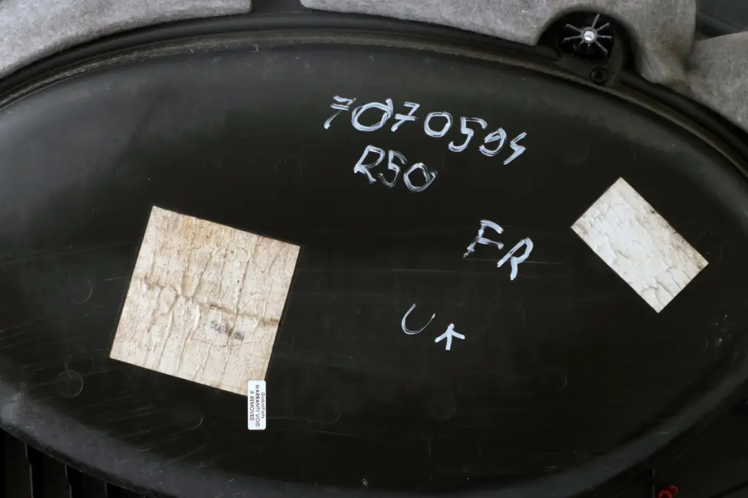 Front Right O/S Door Card Side Trim Tartan Red to BMW Mini Cooper R50 with Part number 7070594 BMW Mini Cooper R50 Front Right O/S Door Card Side Trim Tartan Red - SKU 7070594 - Part number 7070594