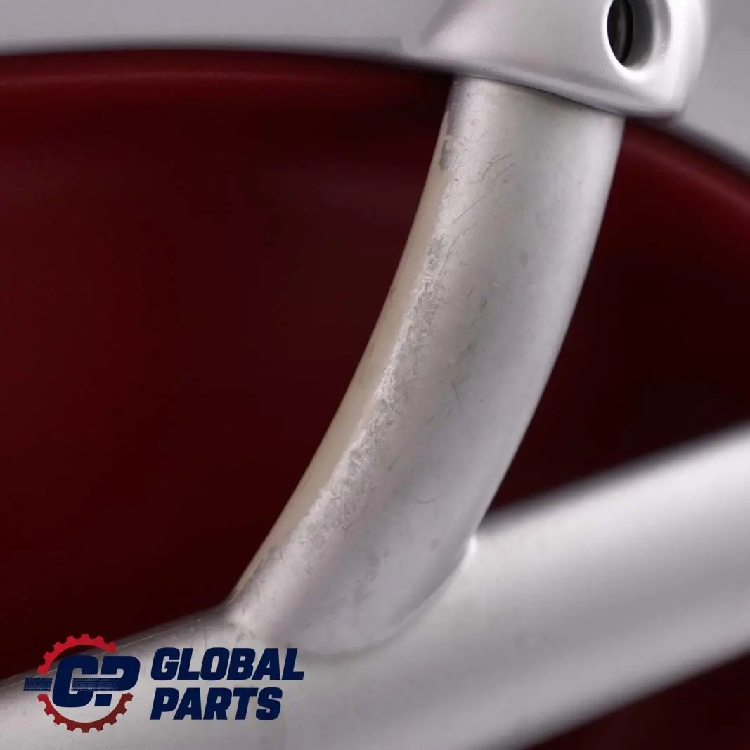 BMW Mini R50 R53 1 Front Left N/S Door Card Trim Tartan Red Silver - SKU 7070601-1 - Part number 7070601