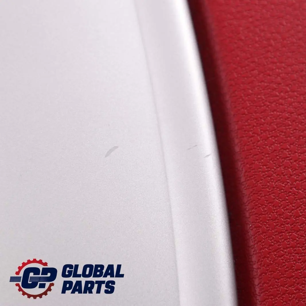 Türverkleidung Vorne Links Tartan Red Rot Silber für BMW Mini R50 R53 mit Teilenummer 7070601 BMW Mini R50 R53 Türverkleidung Vorne Links Tartan Red Rot Silber - SKU 7070601-1 - Teilenummer 7070601