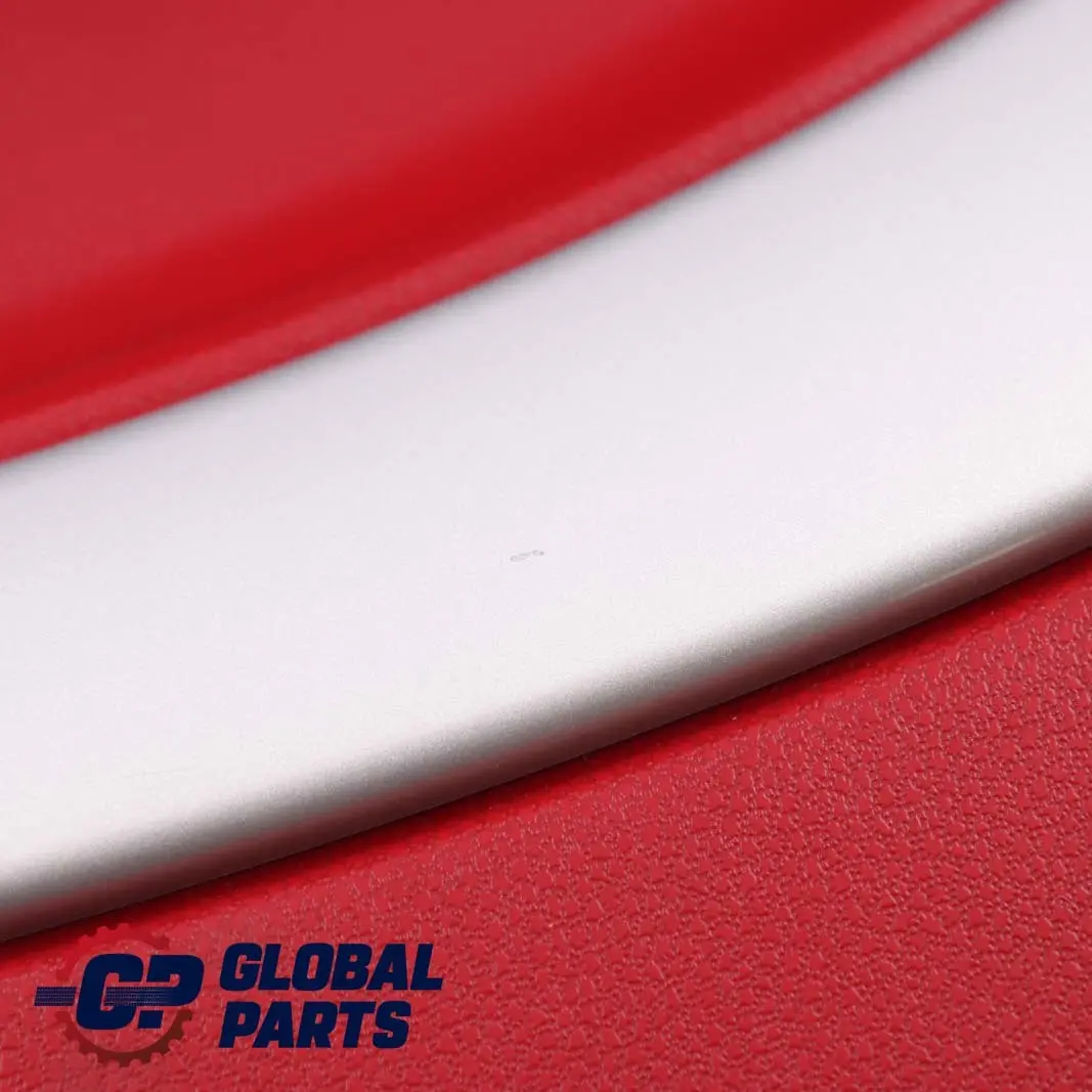 BMW Mini R50 R53 1 Front Left N/S Door Card Trim Tartan Red Silver - SKU 7070601-1 - Part number 7070601