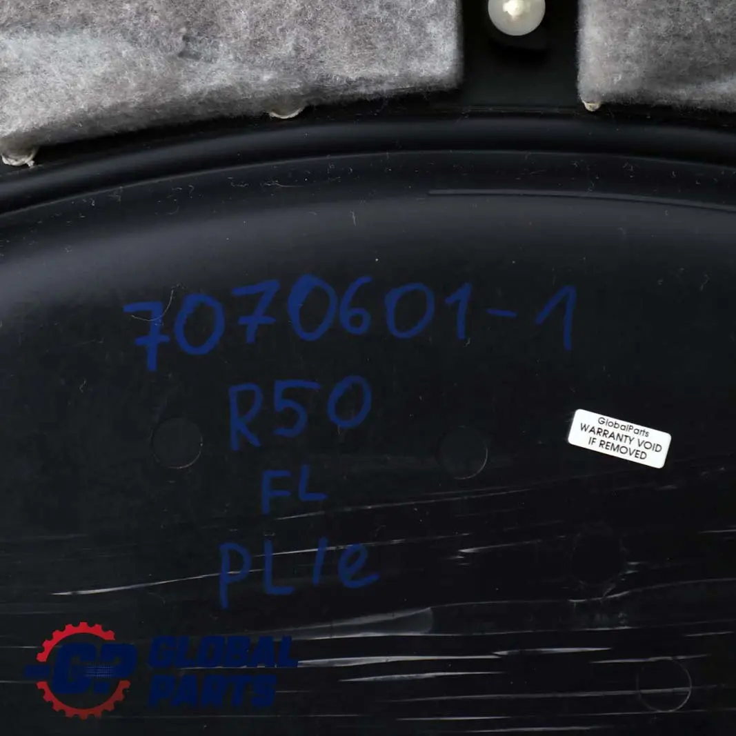 Front Left N/S Door Card Trim Tartan Red Silver to BMW Mini R50 R53 1 with Part number 7070601 BMW Mini R50 R53 1 Front Left N/S Door Card Trim Tartan Red Silver - SKU 7070601-1 - Part number 7070601