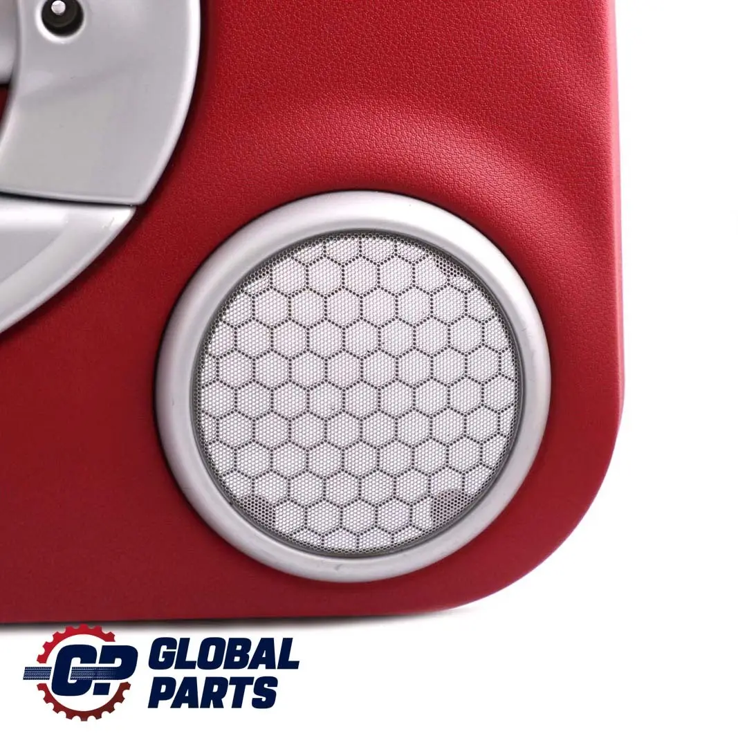 BMW Mini R50 R53 1 Front Left N/S Door Card Trim Tartan Red Silver - SKU 7070601-1 - Part number 7070601