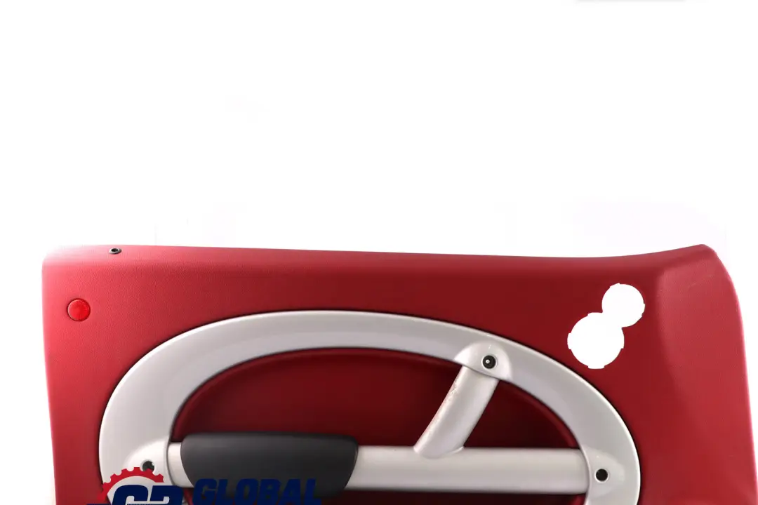 BMW Mini R50 R53 Front Left N/S Door Card Trim Tartan Red Silver - SKU 7070601 - Part number 7070601