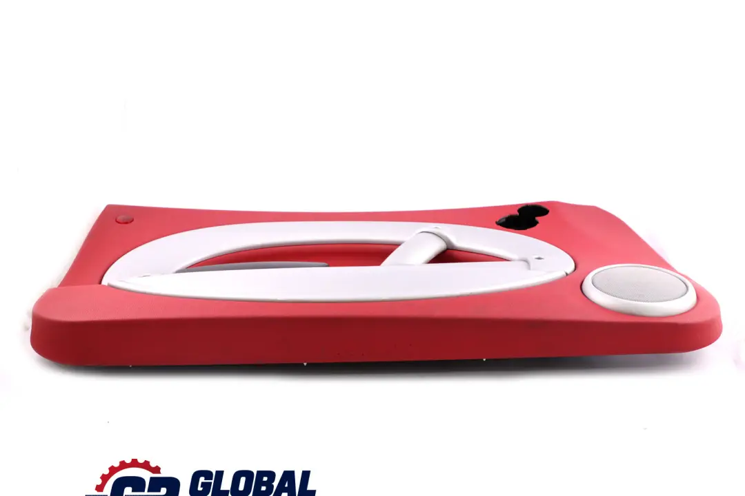 Front Left N/S Door Card Trim Tartan Red Silver to BMW Mini R50 R53 with Part number 7070601 BMW Mini R50 R53 Front Left N/S Door Card Trim Tartan Red Silver - SKU 7070601 - Part number 7070601