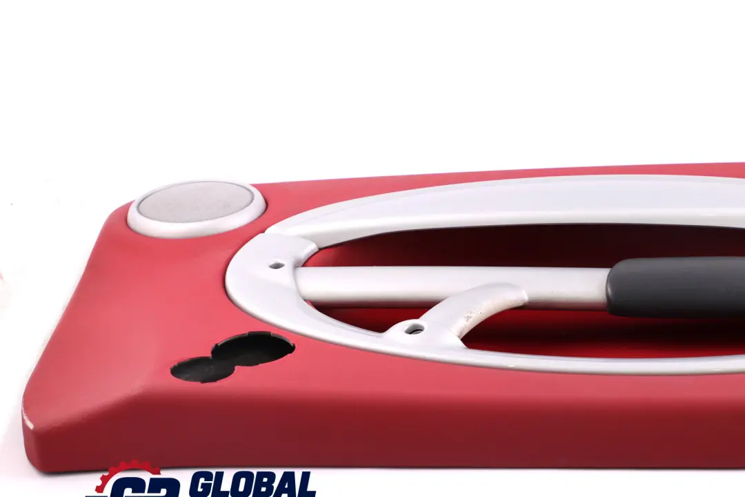 Front Left N/S Door Card Trim Tartan Red Silver to BMW Mini R50 R53 with Part number 7070601 BMW Mini R50 R53 Front Left N/S Door Card Trim Tartan Red Silver - SKU 7070601 - Part number 7070601