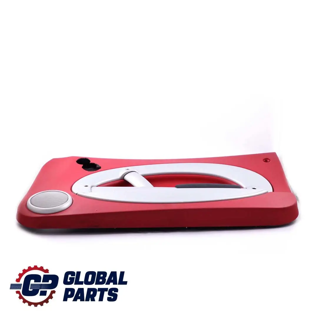 BMW Mini Cooper R50 R53 Front Right O/S Door Card Trim Tartan Red Silver - SKU 7070602-1 - Part number 7070602