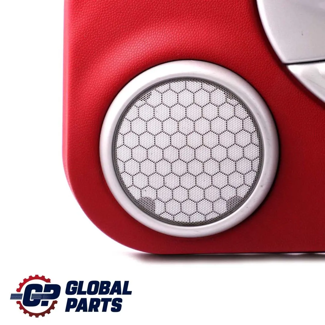 BMW Mini R50 R53 1 Türverkleidung Vorne Rechts Tartan Red Rot Silber - SKU 7070602-1 - Teilenummer 7070602