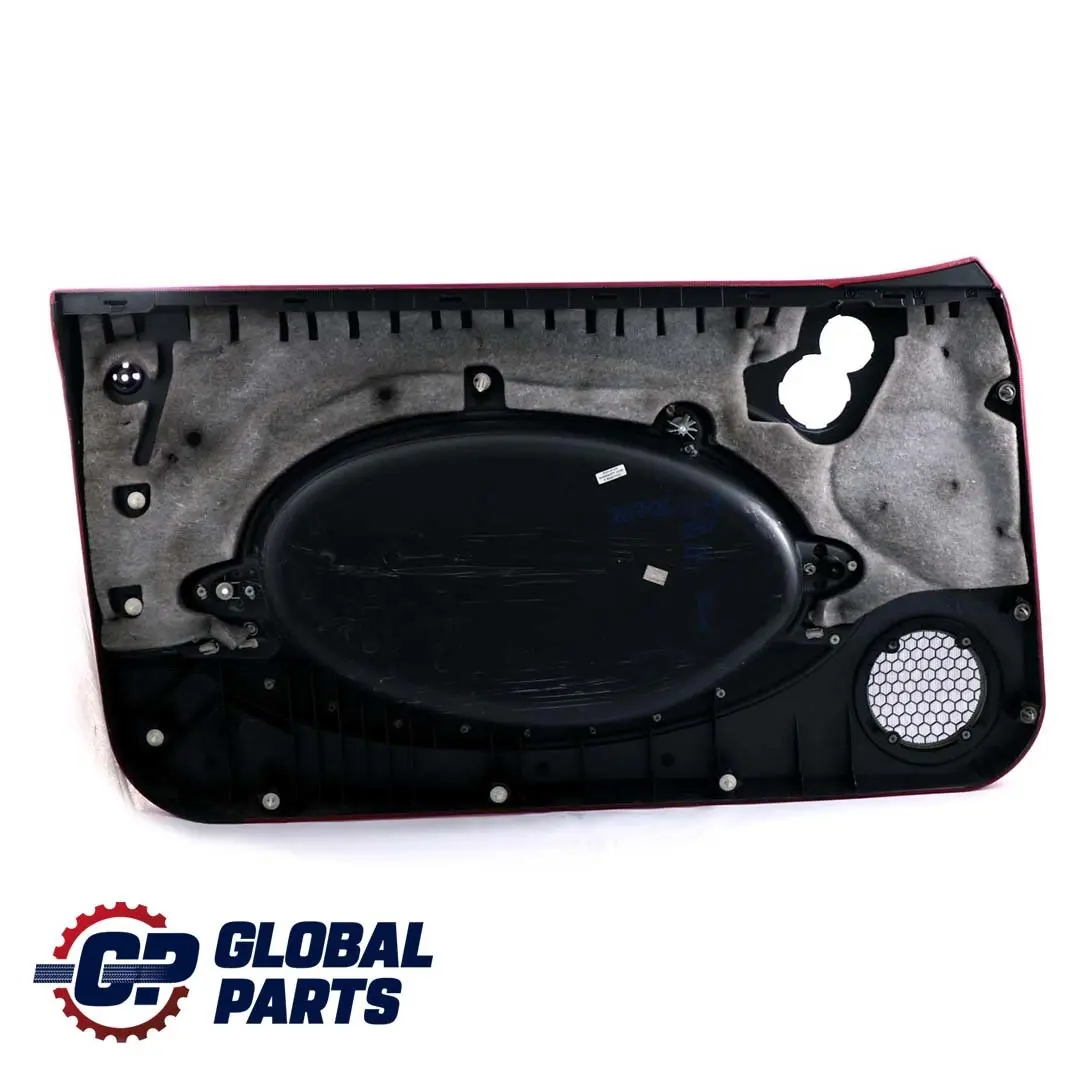 BMW Mini Cooper R50 R53 Front Right O/S Door Card Trim Tartan Red Silver - SKU 7070602-1 - Part number 7070602