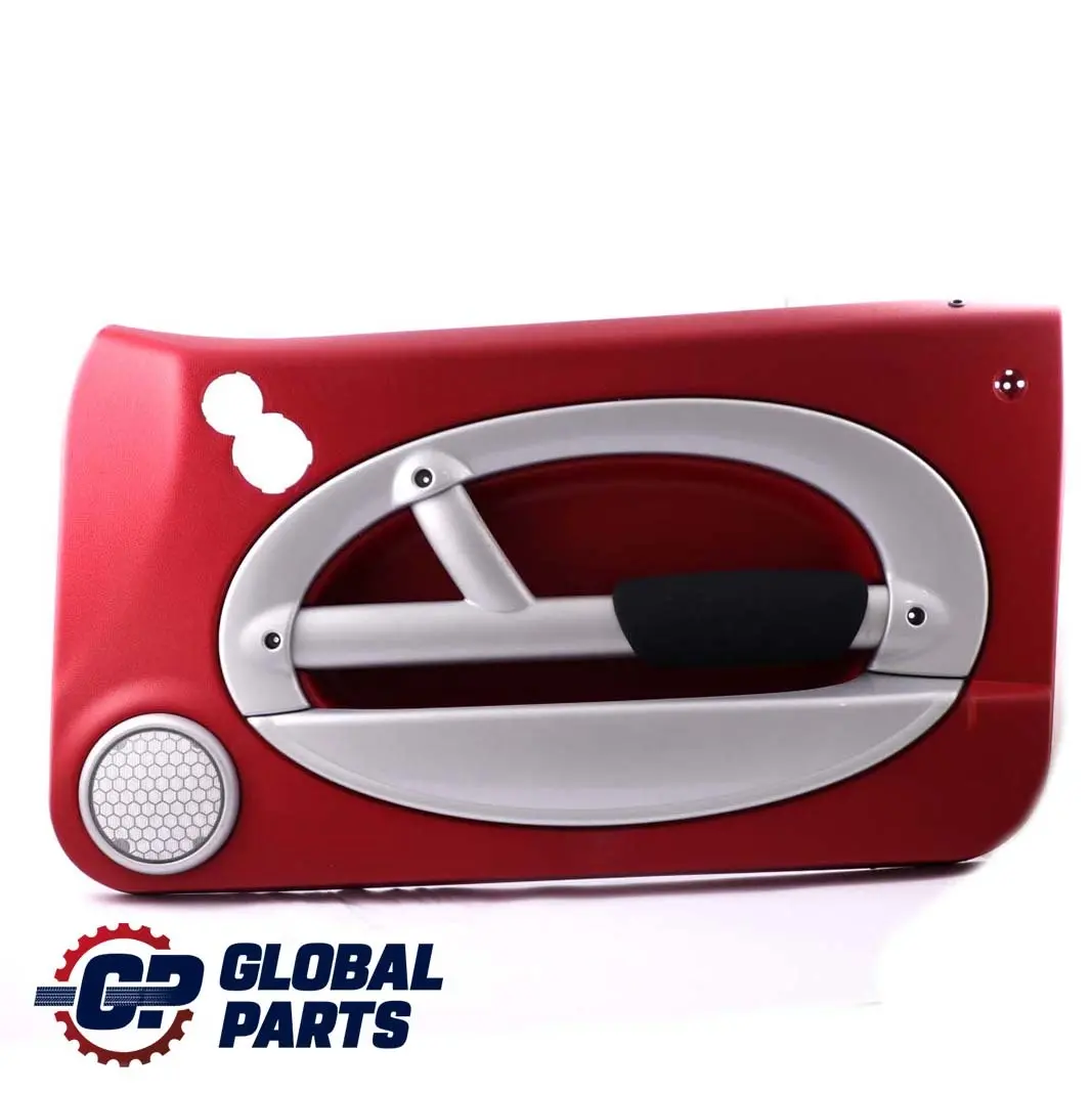 BMW Mini R50 R53 1 Türverkleidung Vorne Rechts Tartan Red Rot Silber - SKU 7070602-1 - Teilenummer 7070602