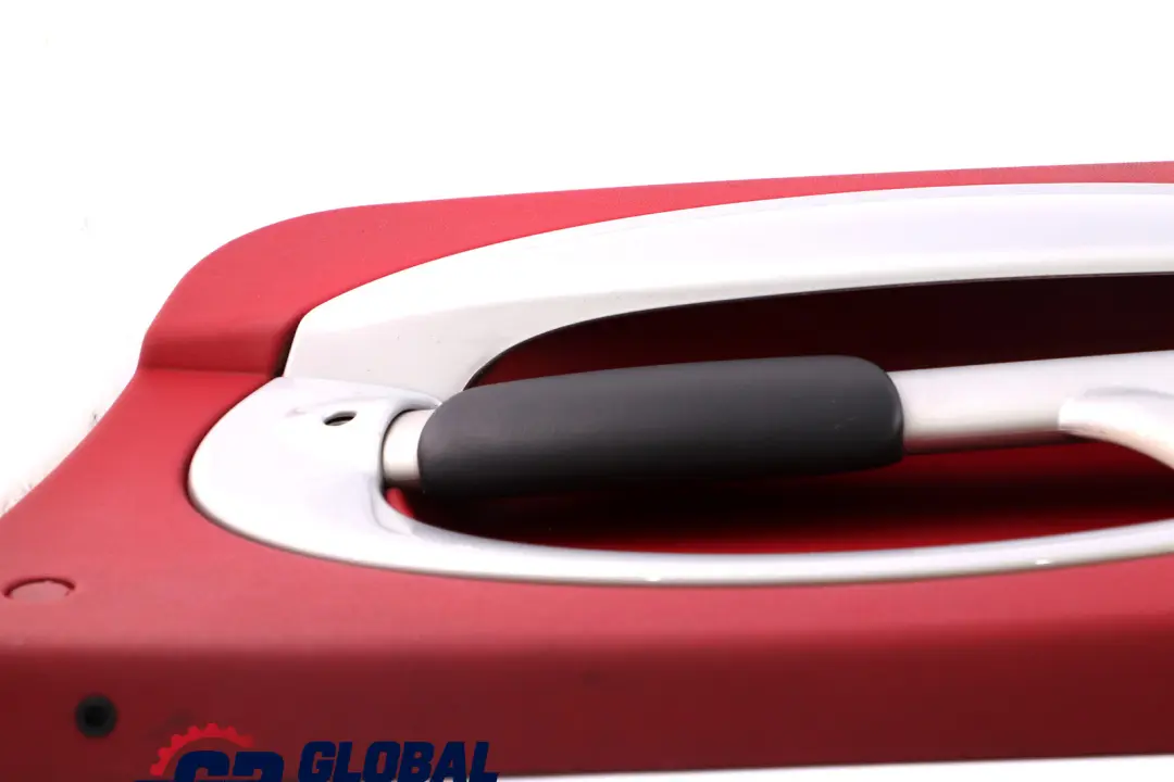 Front Right O/S Door Card Trim Tartan Red Silver to BMW Mini R50 R53 with Part number 7070602 BMW Mini R50 R53 Front Right O/S Door Card Trim Tartan Red Silver - SKU 7070602 - Part number 7070602