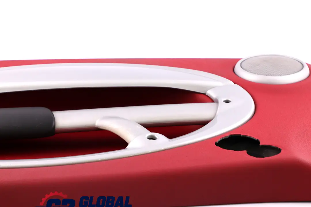 Front Right O/S Door Card Trim Tartan Red Silver to BMW Mini R50 R53 with Part number 7070602 BMW Mini R50 R53 Front Right O/S Door Card Trim Tartan Red Silver - SKU 7070602 - Part number 7070602