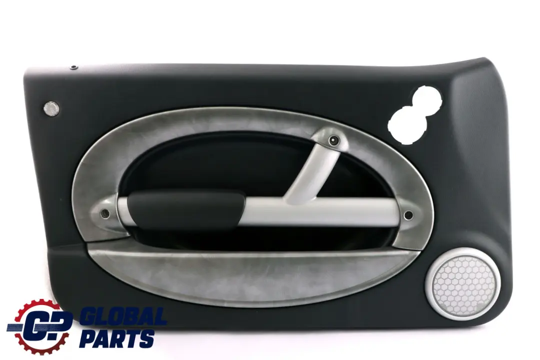 Frente Izquierda Tarjeta Puerta Trim Pantera Negro Aleacion Patina para Mini R50 R53 con número de pieza 7070627 Mini R50 R53 Frente Izquierda Tarjeta Puerta Trim Pantera Negro Aleacion Patina - SKU 7070627-2 - Número de pieza 7070627