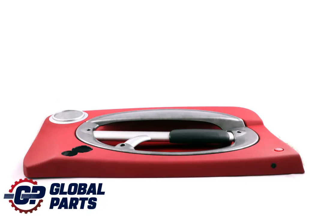 BMW Mini R50 R53 Front Left N/S Door Card Trim Tartan Red Alloy Patina HiFi - SKU 7070631 - Part number 7070631
